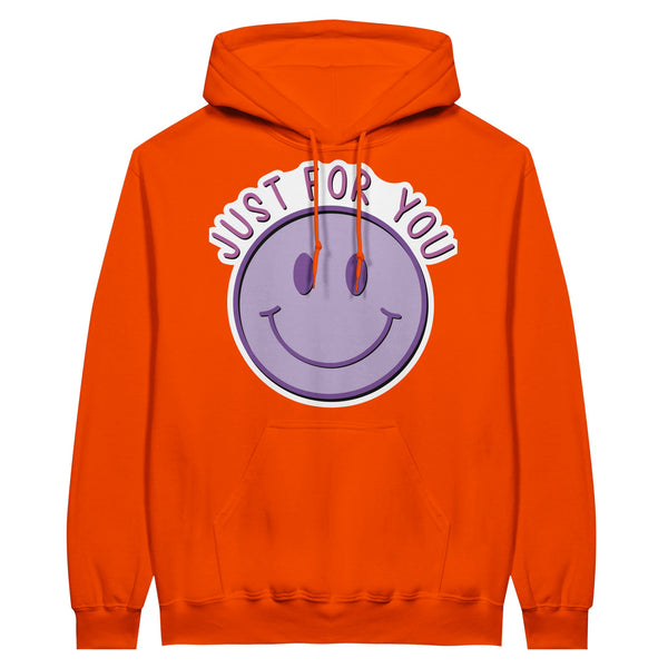 Embrace the Joy - Just for You - Unisex Pullover Hoodie - Orange - Hoodies