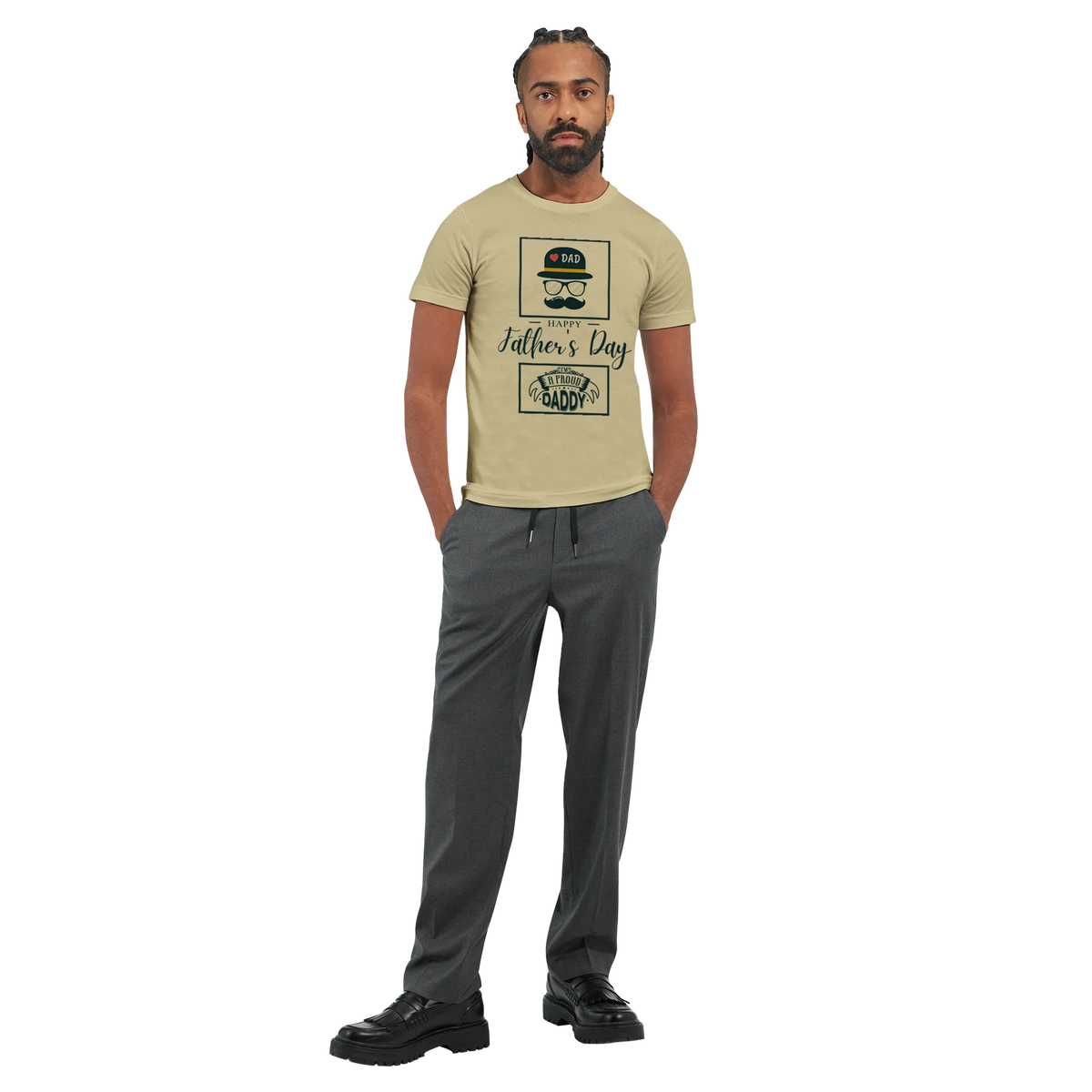 Proud Daddy T-Shirt for Father’s Day - - T-Shirt