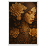 Wooden Framed Poster – Artistic Gift of Memory - - Wooden Framed Posters