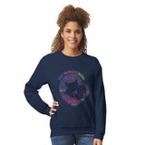 Unwavering Support - A Gift for Mom - Navy - Sweatshirts