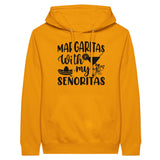 Margaritas with My Senoritas - Premium Unisex Pullover Hoodie - Gold M - Hoodie