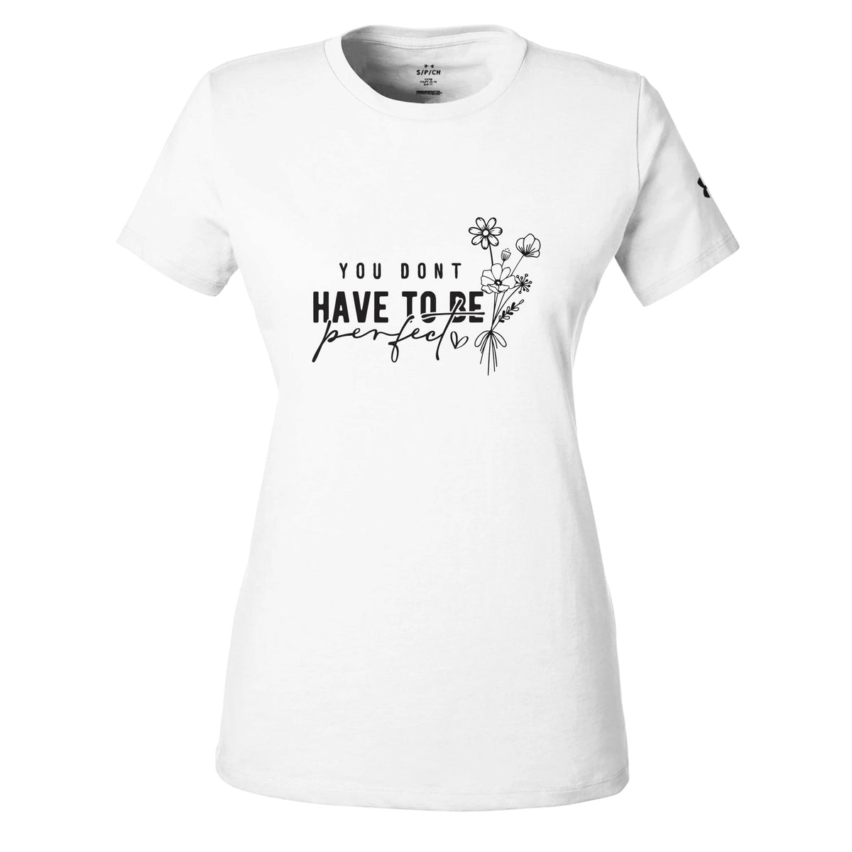 Celebrate Imperfection - Wear Your True Self - White black - Crewneck T.shirts