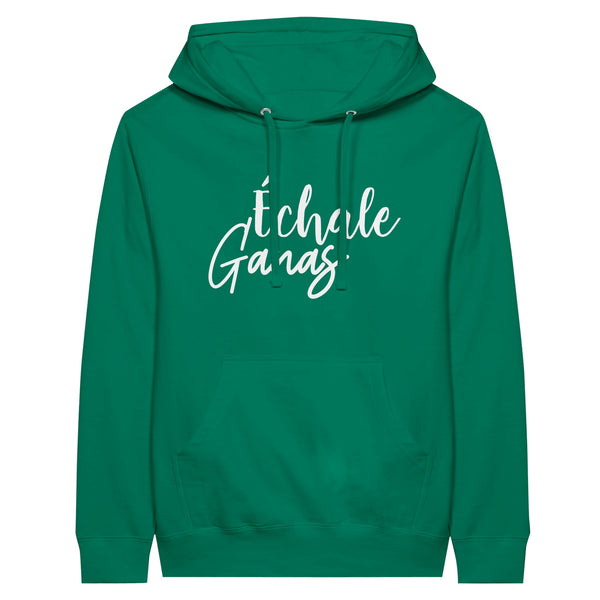 Evoke Your Inner Strength with Échale Ganas Unisex Hoodie - Kelly - Unisex Hoodies