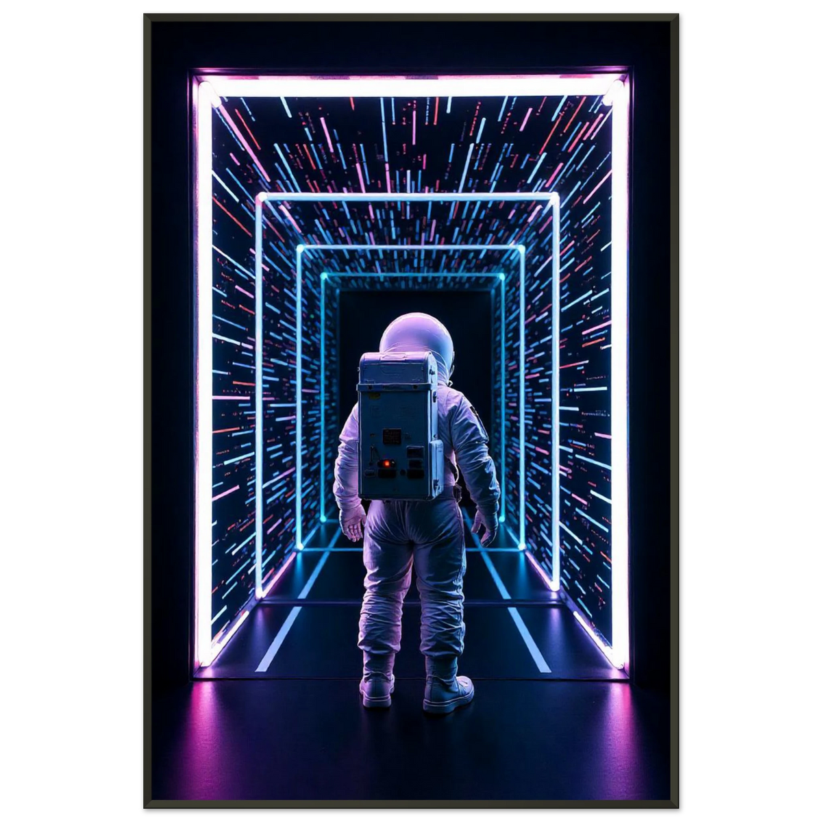 Quantum Step – Giftomory Poster Gift - - Metal Framed Posters