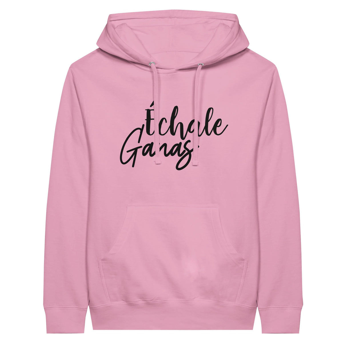 Evoke Your Inner Strength with Échale Ganas Unisex Hoodie - Light Pink - Unisex Hoodies