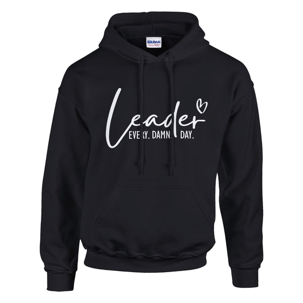 Confidence in Action - Leader Apparel - Black - Hoodies