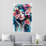 Harmony of Petals and Passion - 24x36 - Framed Posters