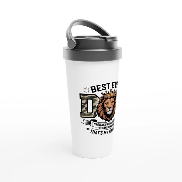 Best Ever Dad – Stainless Steel Mug Gift - - Mugs