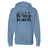 Courageous Educators - Empowerment in Every Stitch - Royal Heather - Hoodies