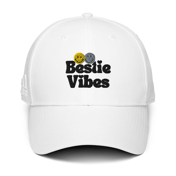 Bestie Vibes Adidas Dad Hat - Perfect for Best Friends - White - Hats