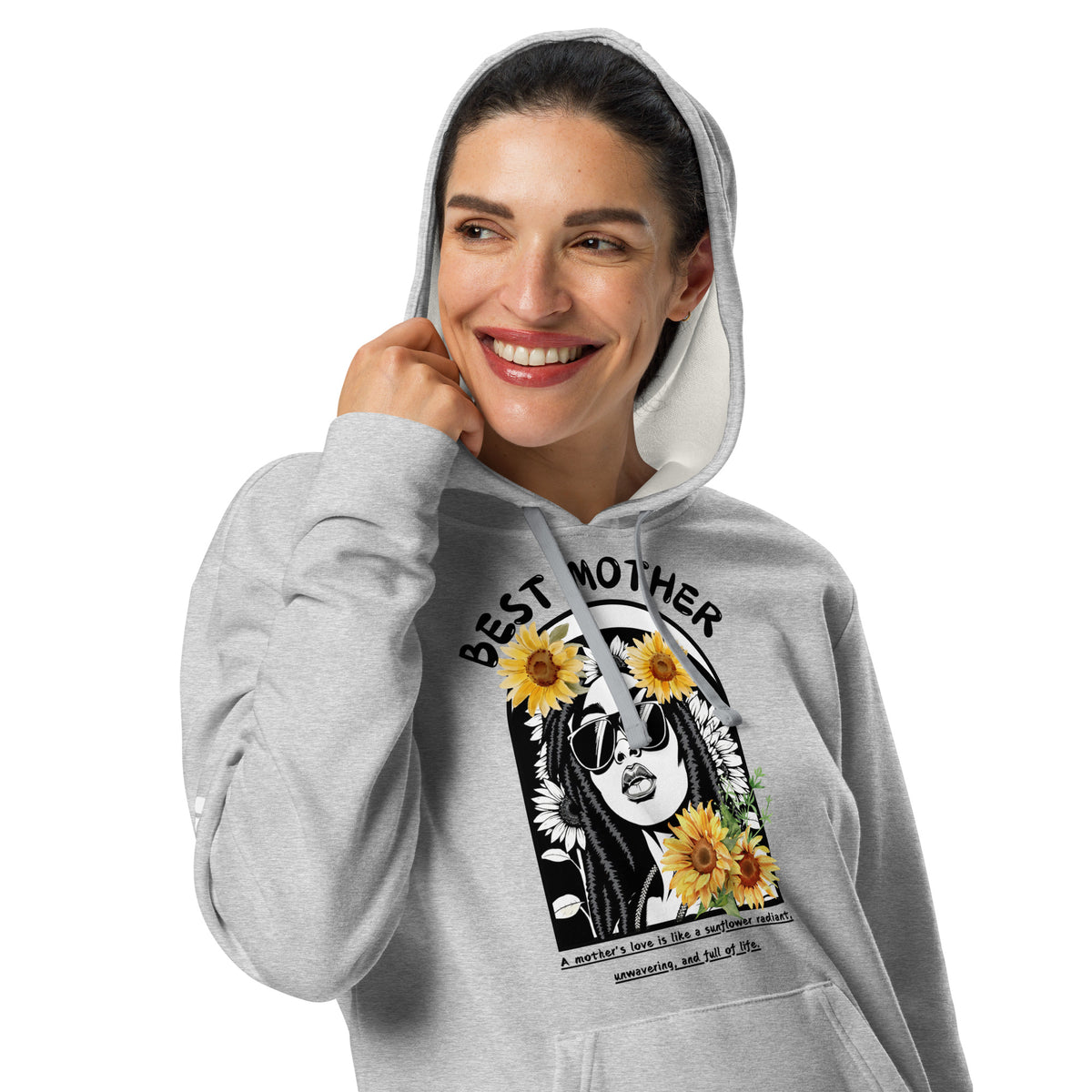 Crowned in Sunflowers - The Urban Icon Hoodie - - Hoodies