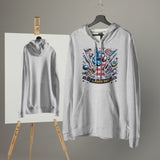 Patriotic Tribute - Celebrate Labor in Style - Grey Heather - Hoodies