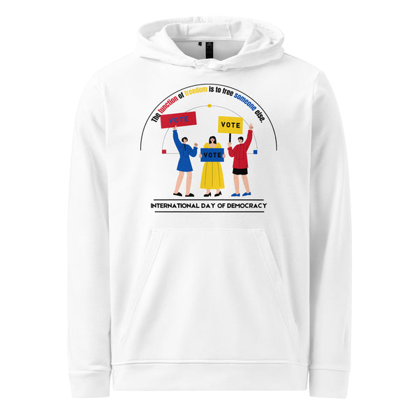 Empower Your Voice with Every Wear - White - Hoodies