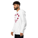 Heart of Qatar - Patriotic Soccer Hoodie - - Hoodies