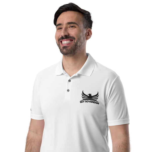 Sky Sovereign - Embrace the Eagle's Grace - - Polo Shirts