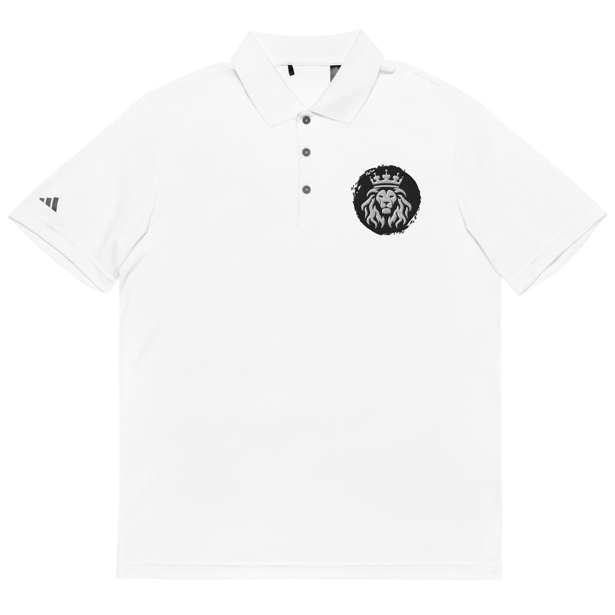 Sustainable Majesty - Command Attention with Our Lion Polo Shirt - - Print Material