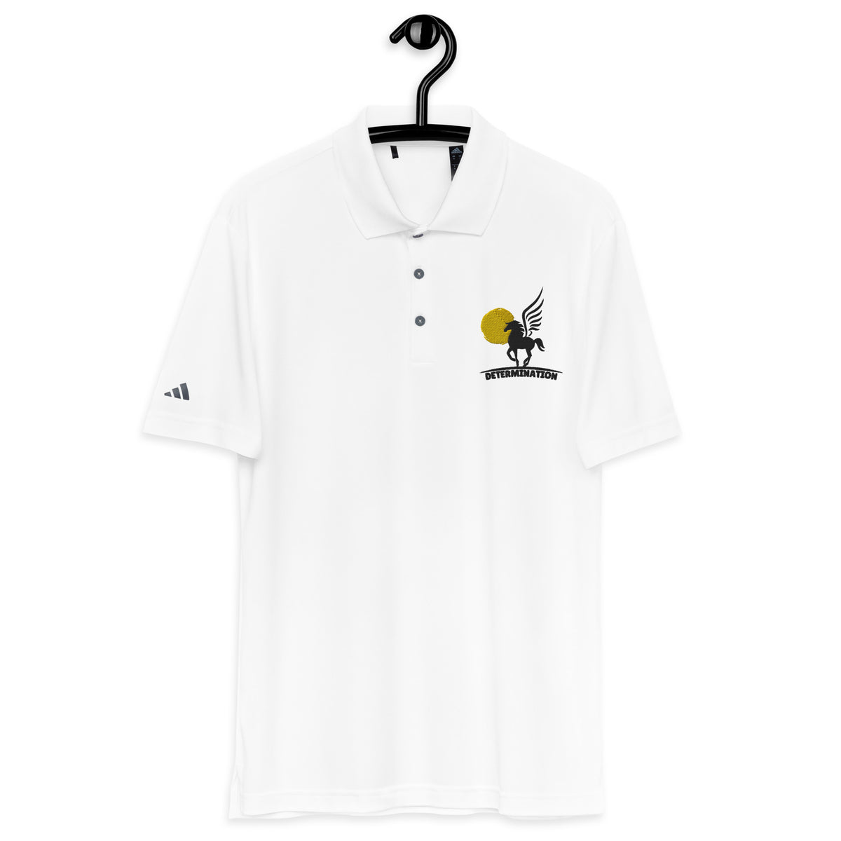 Soar with Determination - Flying Horse Polo Shirt - - Polo Shirts