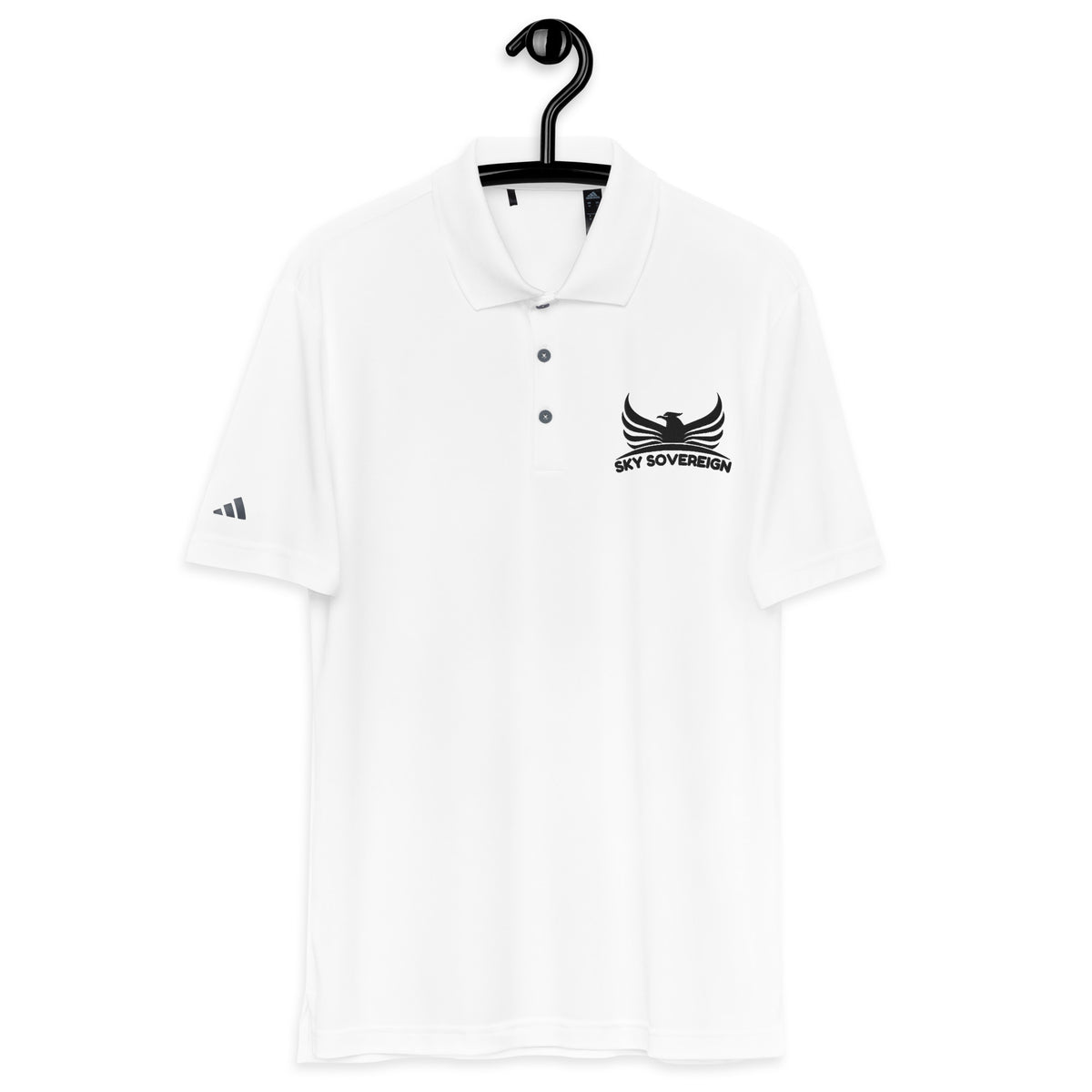 Sky Sovereign - Embrace the Eagle's Grace - - Polo Shirts