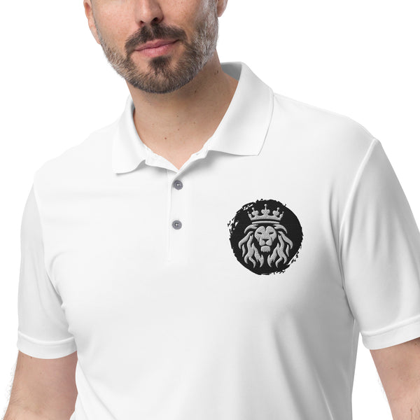 Sustainable Majesty - Command Attention with Our Lion Polo Shirt - - Print Material