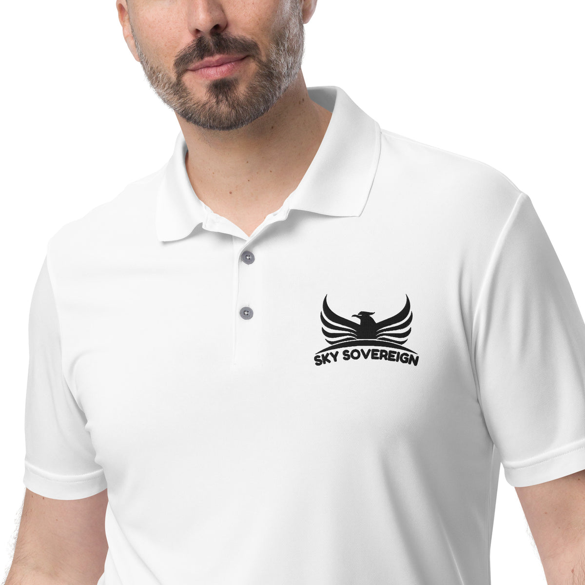 Sky Sovereign - Embrace the Eagle's Grace - 2XL - Polo Shirts