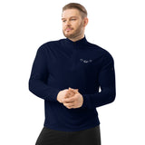 Pulse of Affection - Romantic Quarter Zip Pullover - - Sweatshirts