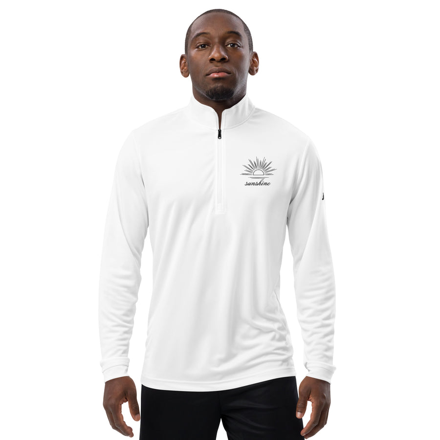 Brighten Her Day – Adidas Pullover Polo Shirt - White - Sweatshirts