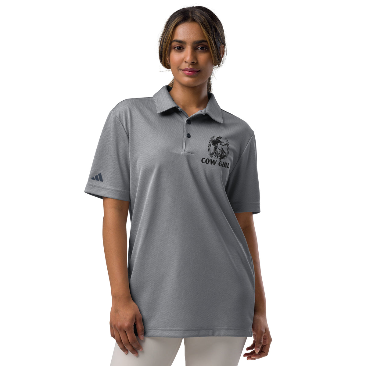 Independent Spirit - Cowgirl Essence Polo - Collegiate Navy Melange - Polo Shirts