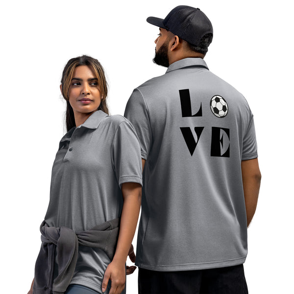 Game of Love - Soccer Enthusiast Polo - Collegiate Navy Melange - Polo Shirts