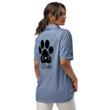 Meow-tastic Moments - Adorable Cat Print Polo - Collegiate Royal Melange - Polo Shirts