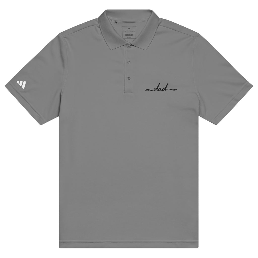 Giftomory x Adidas: The Ultimate Polo for Cool Dads - Grey Three - Polo Shirts