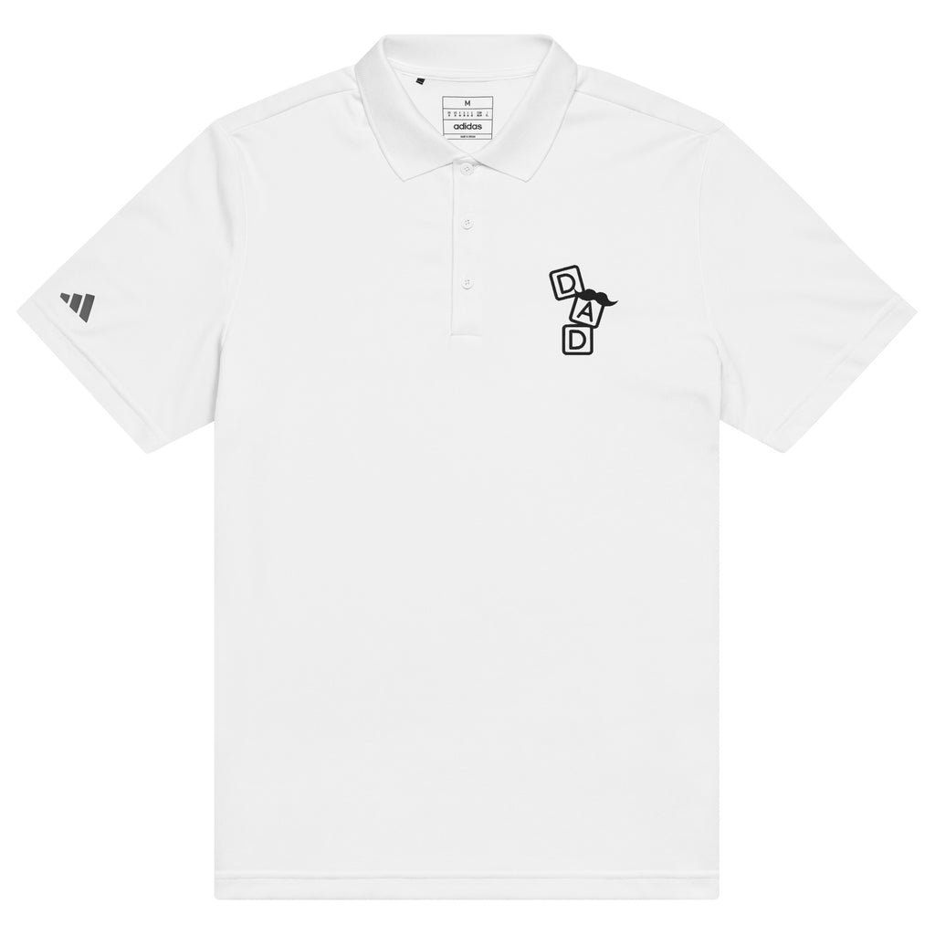 Adidas Sport Polo for Dad – Because He’s Simply the Best - White - Polo Shirts