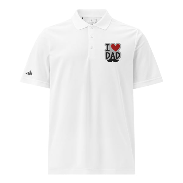 I ❤️ Dad adidas Polo – A Gift That Lasts - - Polo Shirts