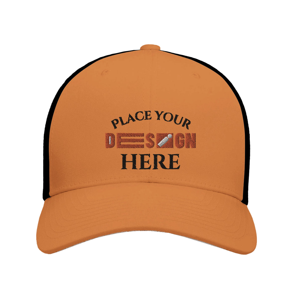 Breathe Easy with Our Premium Customizable Trucker Cap - caramel black - Caps