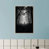 Gift the Wild Soul – Framed Forest Stag Poster - Wood frame - Wooden Framed Posters