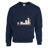 Leap of Faith - A Journey of Risks - Navy - Sweatshirt