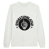 Overstimulated Chaos - Wearable Reflections - White - Sweatshirt