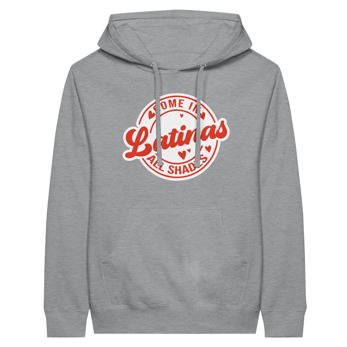 Celebrate Diversity -Latinas in All Shades Premium Hoodie - Sports Grey - Hoodies