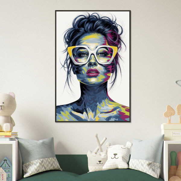 Bold Vision - A Kaleidoscope of Style and Color - - Framed Posters