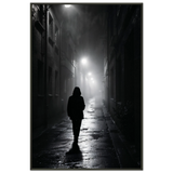 Moody Urban Poster Gift for Story Lovers - - Metal Framed Posters