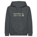 Mama's Lucky Charm - A Hug in Every Stitch - Charcoal - Print Material