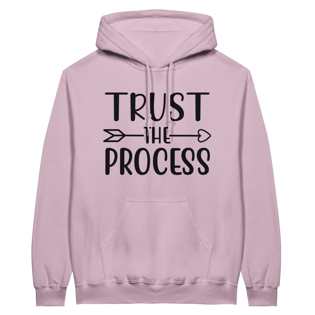 Trust the Process - Classic Unisex Pullover Hoodie - Light Pink - Hoodie