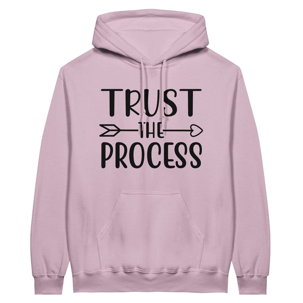 Trust the Process - Classic Unisex Pullover Hoodie - Light Pink - Hoodie