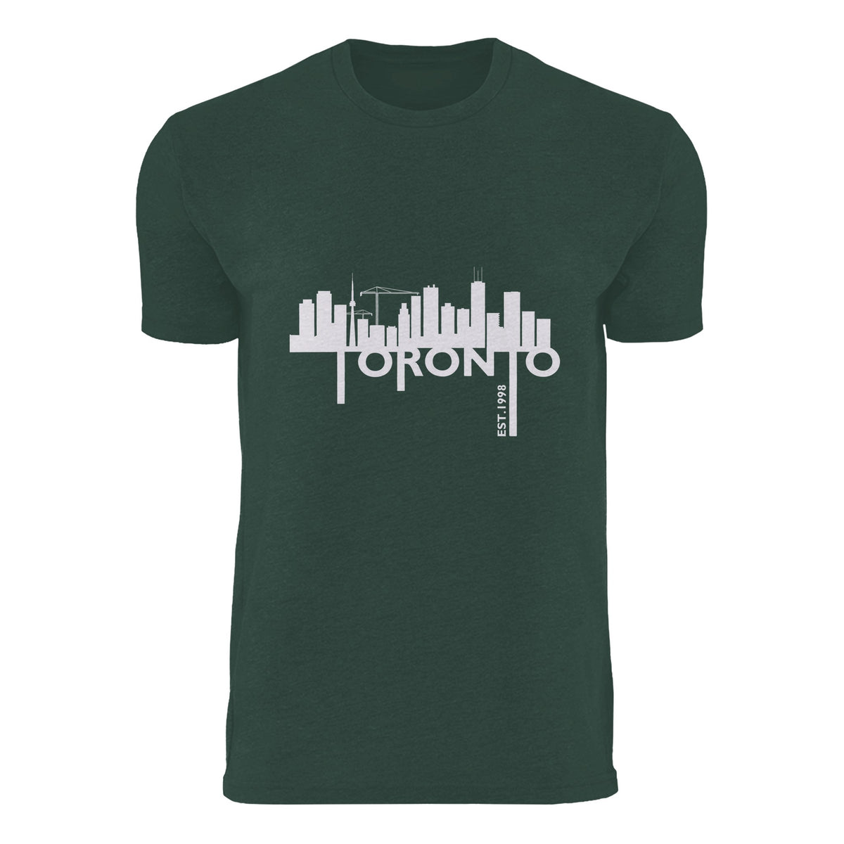 Toronto Cityscape Elegance - royal pine - T-Shirts