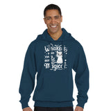 Whiskers and Wonder – A Hoodie for Feline Fans - Pacific - Hoodies