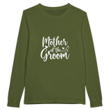 Mother of Groom - A Timeless Tribute Tee - Olive - Long Sleeve T-shirts