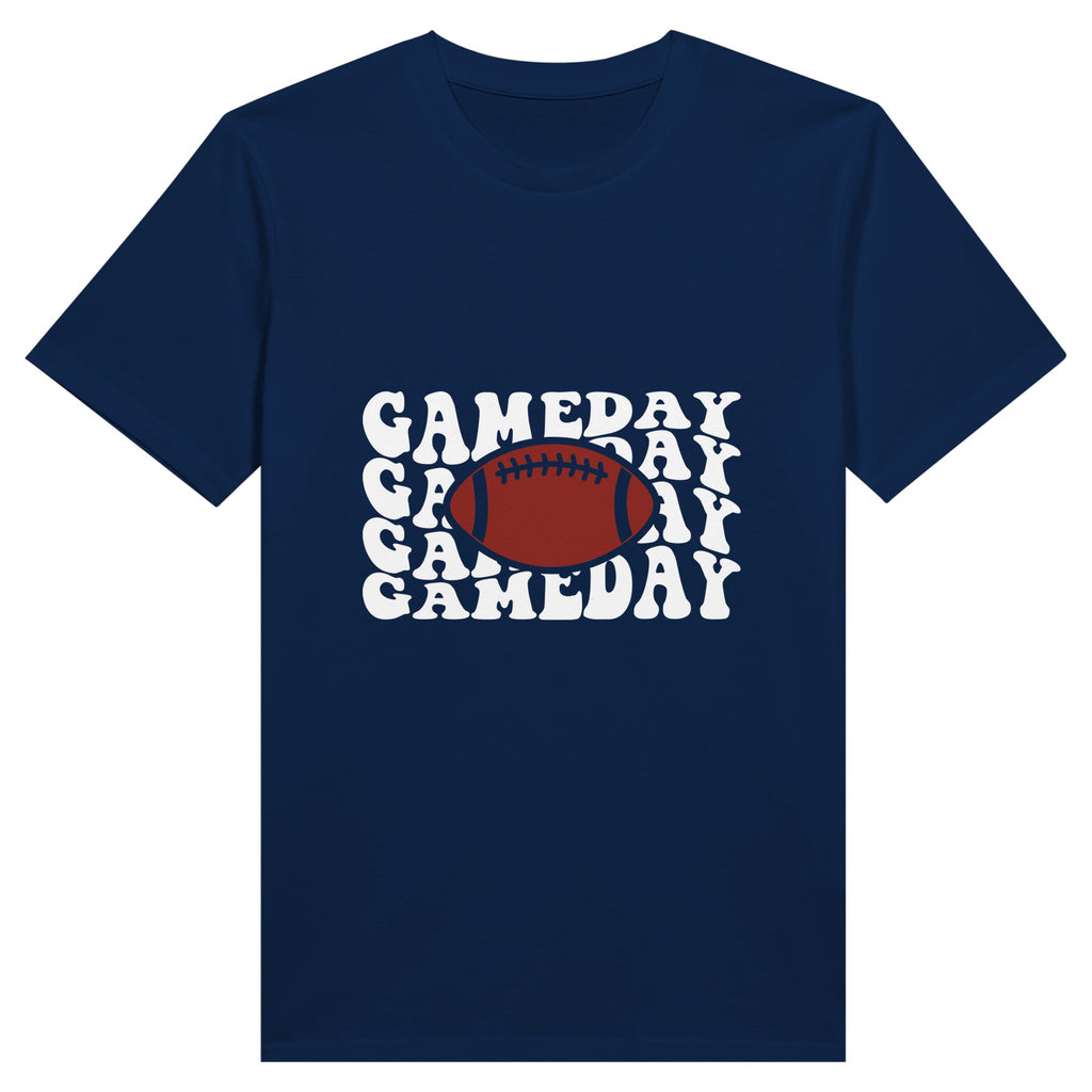 Ready for Action - GAMEDAY Statement Tee - Navy - Print Material