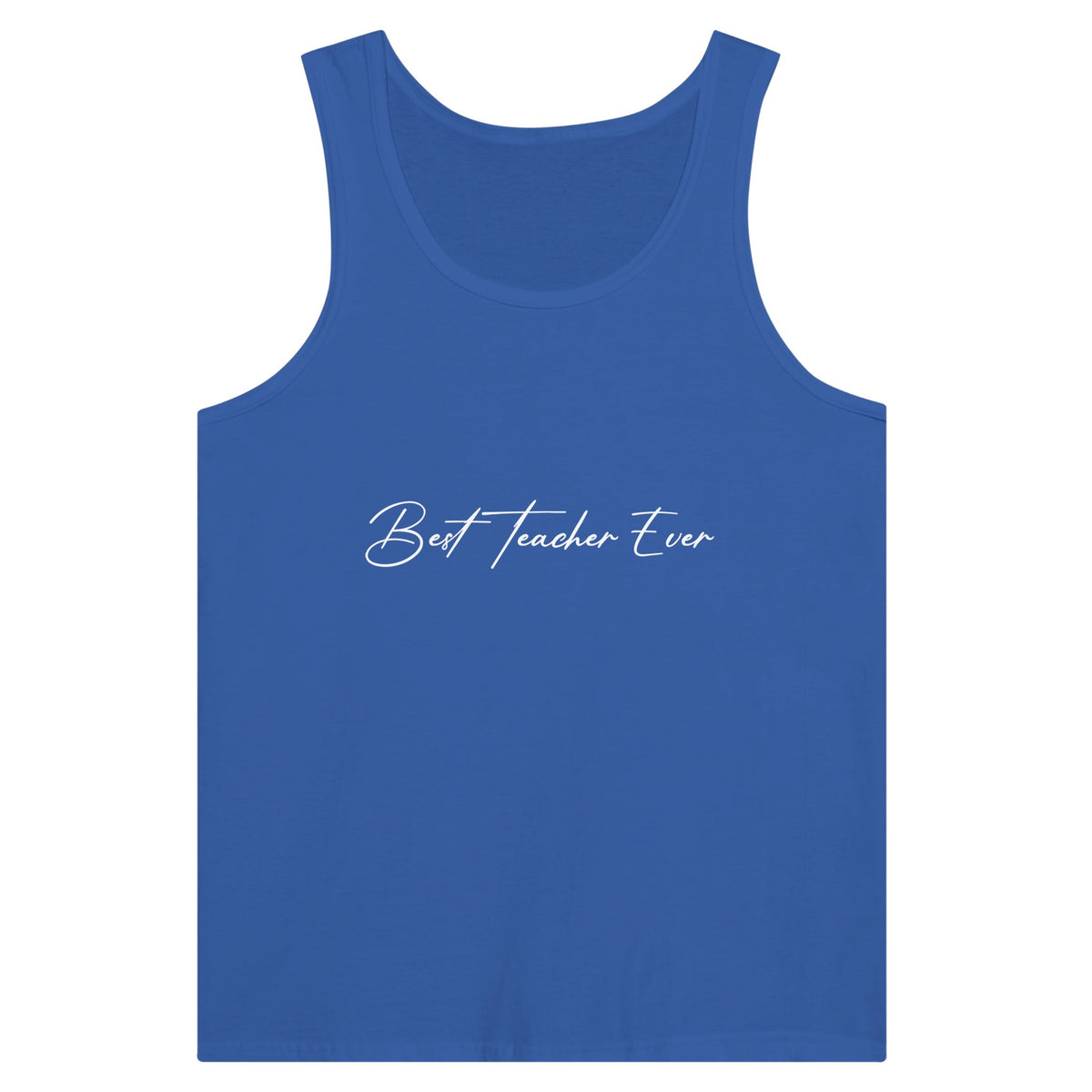 Excellence Embodied - Tribute to the Best Teacher Ever - True Royal - Tank Tops