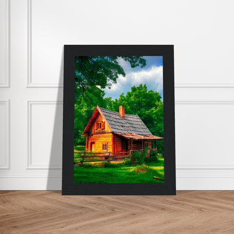 Image of Peaceful Getaway - Framed Poster for Your Home