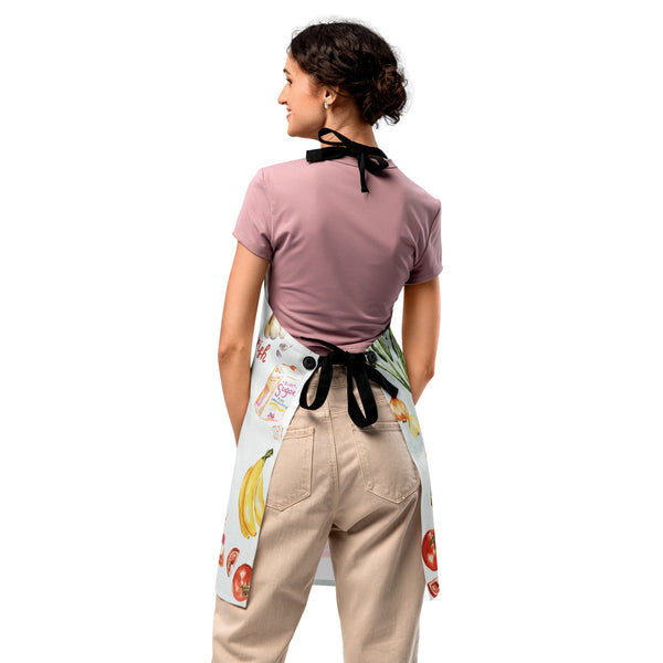 Apron Gift for Sister – She Cooks, I Cherish - - Aprons