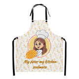 Kitchen Soulmate Apron for Sister Gifting - - Aprons